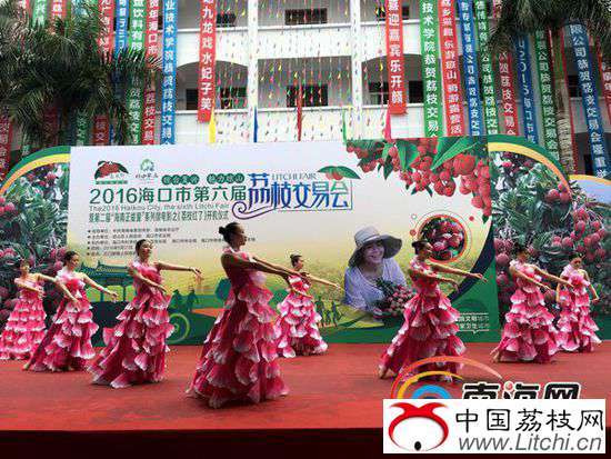 5月27日，海口市第六届荔枝交易会暨第二届“海南正能量”系列微电影之《荔枝红了》开机仪式在琼山区三门坡镇举行。南海网记者周静泊摄